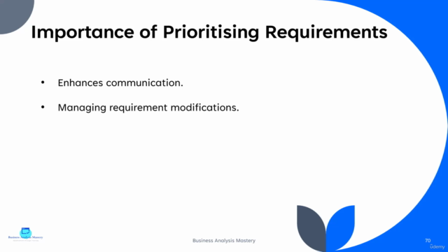 Mastering User Requirements – Screenshot 1