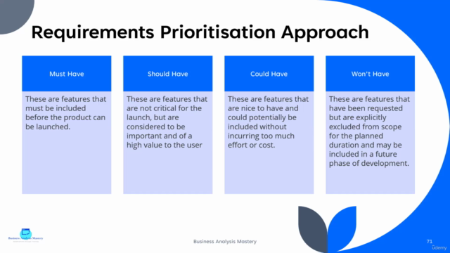 Mastering User Requirements – Screenshot 4