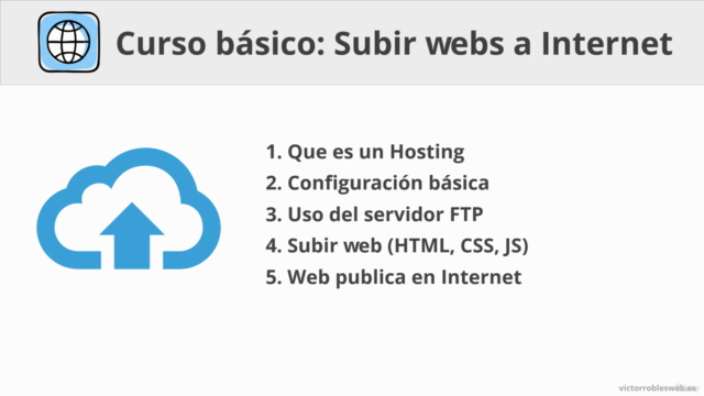 Sube tu web hecha con HTML, CSS y JavaScript a Internet – Screenshot 1
