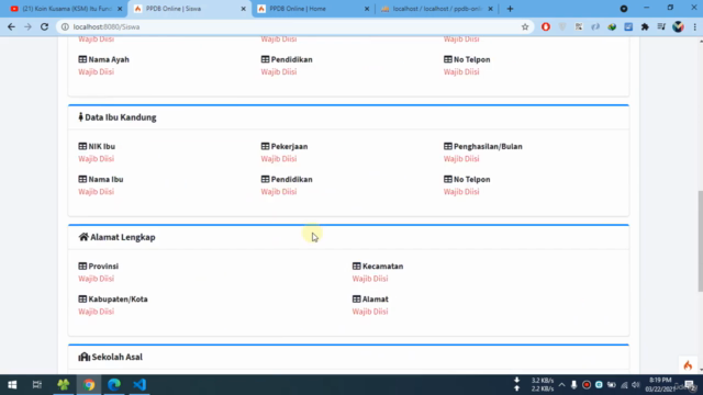 Membangun PPDB Online Dengan Codeigniter 4 – Screenshot 4