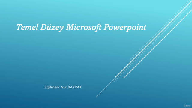 Temel Düzey Microsoft Powerpoint - Screenshot_01