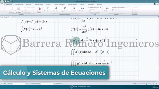 Máster en Mathcad Prime para Ingeniería y ciencias – Screenshot 2