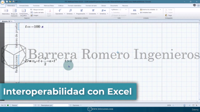 Máster en Mathcad Prime para Ingeniería y ciencias – Screenshot 3