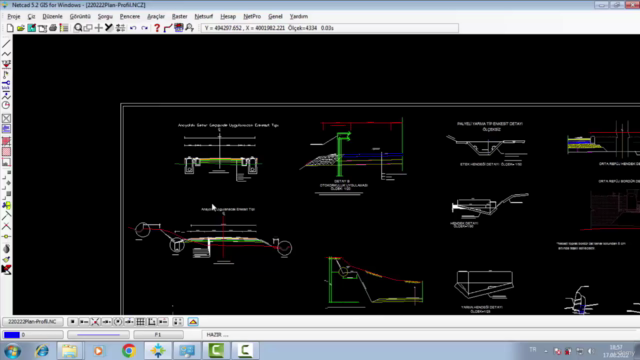 Netcad Yol Projesi Sayısallaştırma – Screenshot 1