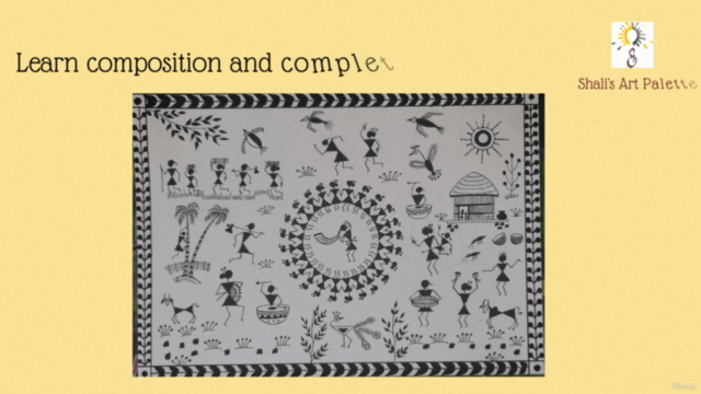 Warli Art Basic Course – Screenshot 4