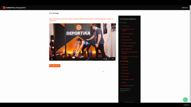 Kettlebell Fitness Trainning – Screenshot 4
