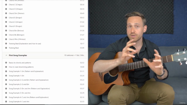 GUITAR CONTROL: Masterclass acerca de como tocar la guitarra – Screenshot 2