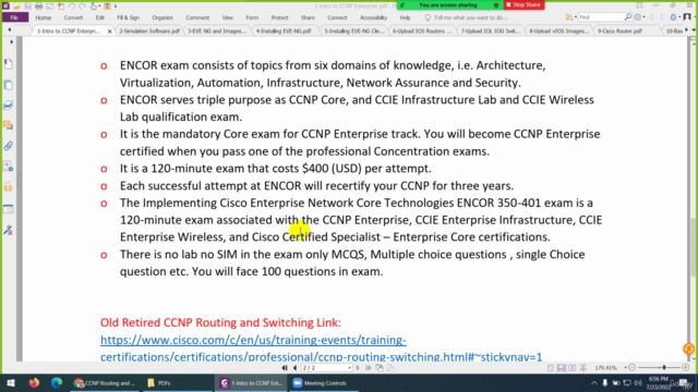CCNP Advanced Enterprise 350-401 ENCOR Part1/2 – Screenshot 3