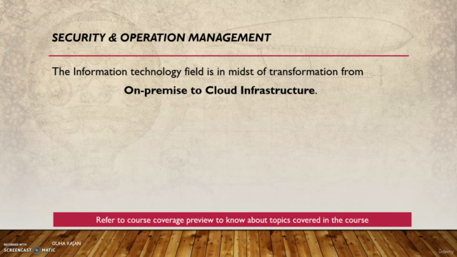 Security & Operation Management with Oracle Cloud Infra(OCI) – Screenshot 1