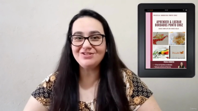 Aprender & Lucrar - Bordados Ponto Cruz – Screenshot 1