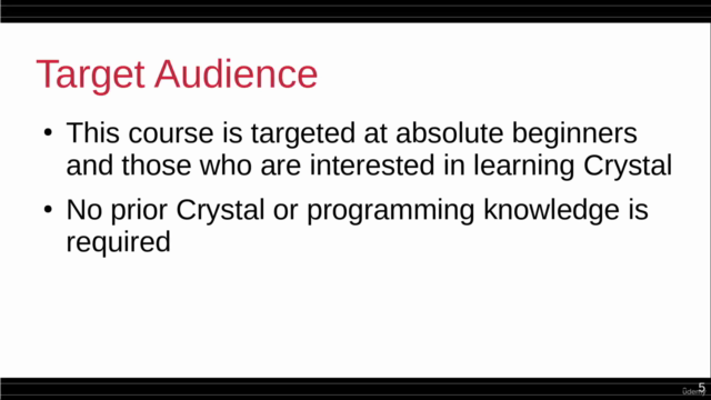 Learn Crystal Programming – Screenshot 2