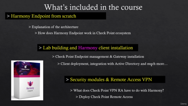 Check Point Harmony Endpoint Specialist [CCES] R81.20 – Screenshot 1