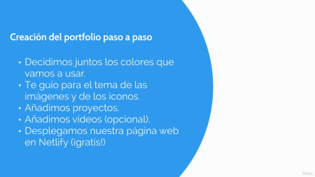 ¡Crea tu portfolio web desde 0 con HTML5 y CSS3! – Screenshot 4