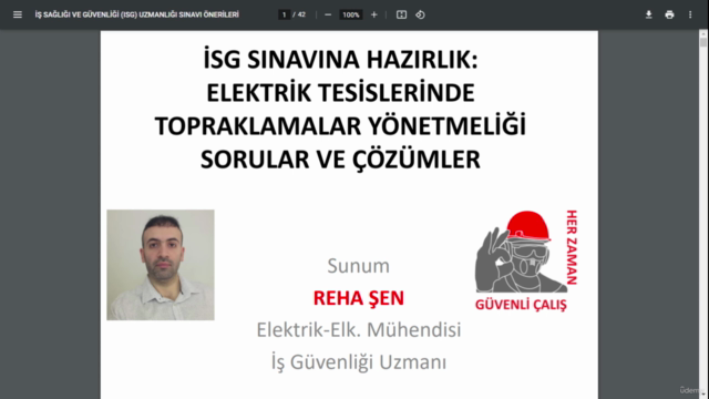 Elektrik Tesislerinde Topraklamalar Yönetmeliği Soru - Çözüm – Screenshot 1