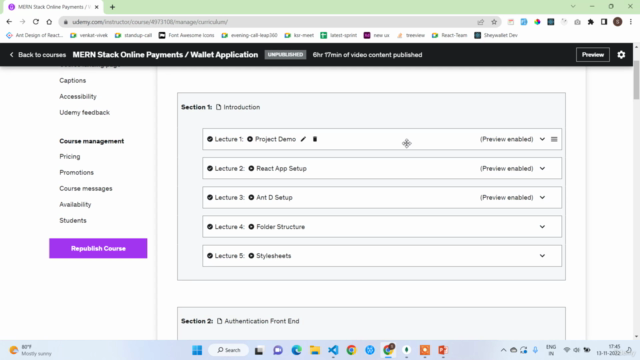 MERN Stack Online Payments / Wallet Application – Screenshot 1