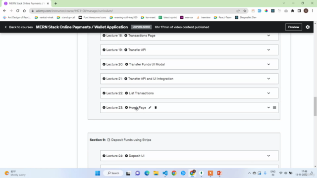 MERN Stack Online Payments / Wallet Application – Screenshot 3