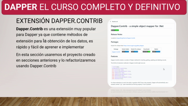 Dapper el Curso Completo y Definitivo – Screenshot 2