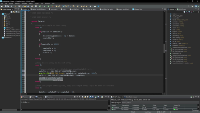 DSP FOR STM32F4 MICROCONTROLLERS – Screenshot 1