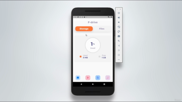 Build a Google Drive Clone with Flutter, Firebase and Getx – Screenshot 1