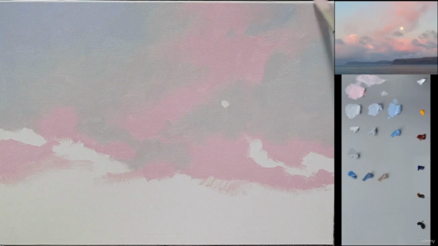 Learn How To Paint: Oban Skies. Seascape in oils – Screenshot 1