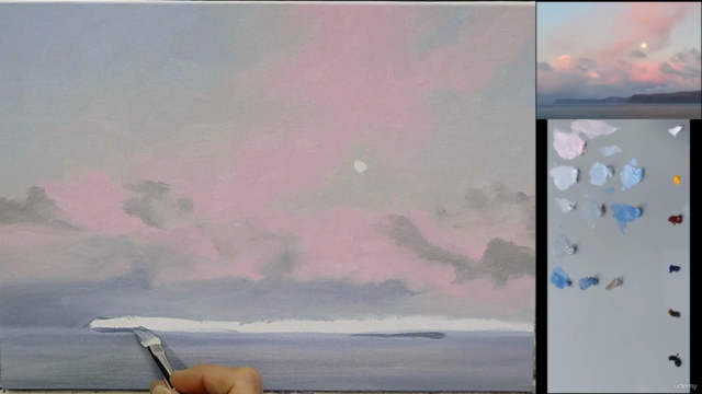 Learn How To Paint: Oban Skies. Seascape in oils – Screenshot 3