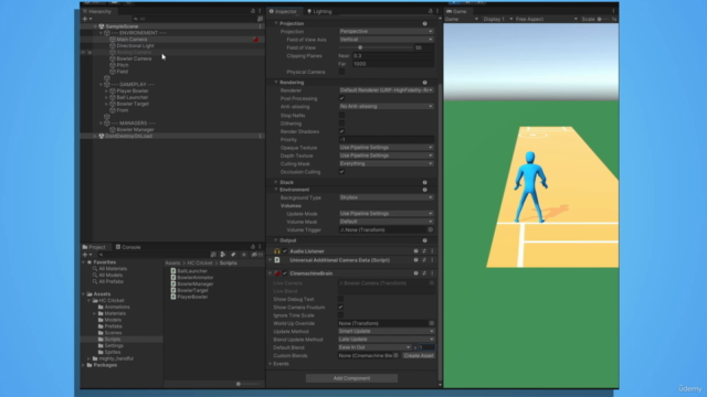 #1 Unity Hyper Casual Cricket Mobile Game using C# - Screenshot_04