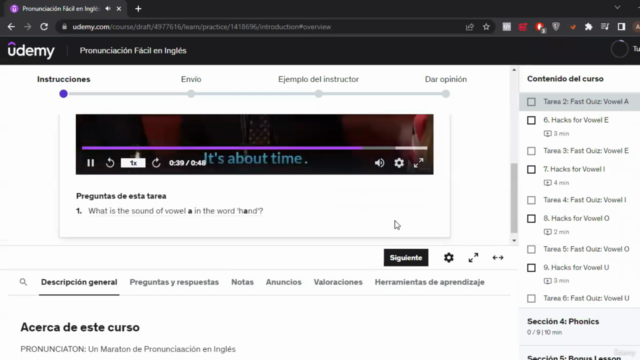Curso Básico de Pronunciación en Inglés Fácil y Divertido – Screenshot 4