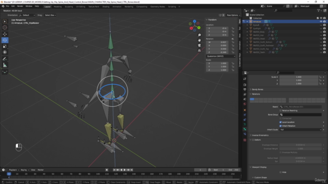 Complete game animators pipeline from Blender to engine - Screenshot_02