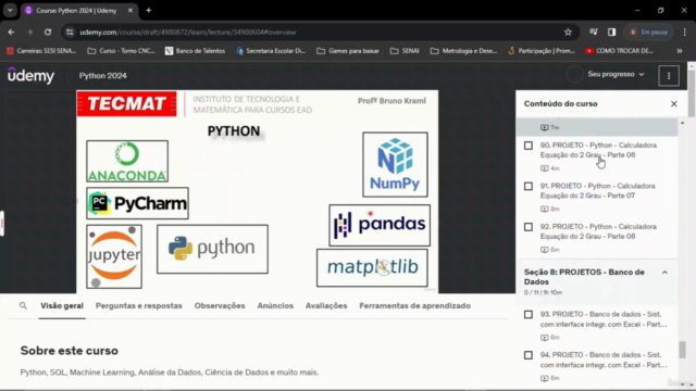 PYTHON 2025 - Curso Completo e Rápido – Screenshot 4