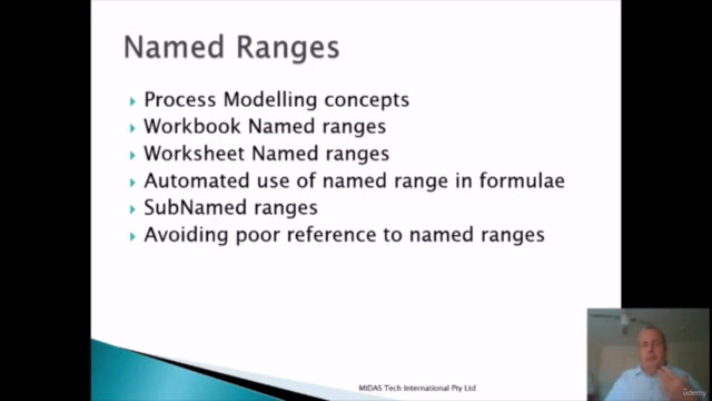 Effective use of Named Ranges – Screenshot 4