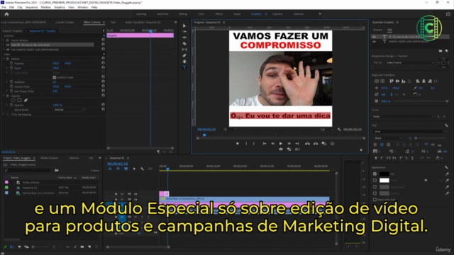 Adobe Premiere para Marketing Digital – Screenshot 4