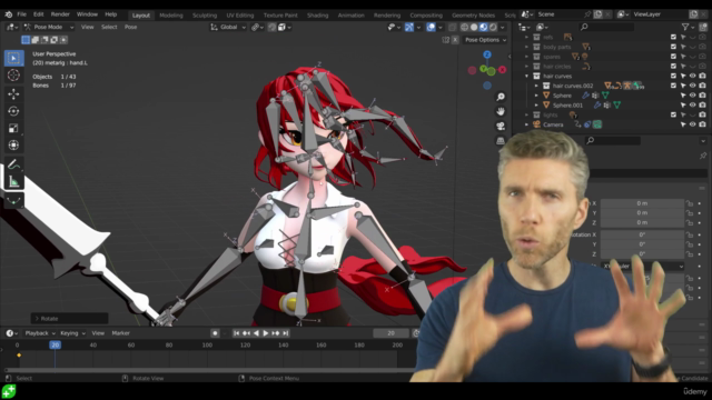 Anime Character Creator: Make 3D Anime Characters in Blender - Screenshot_03