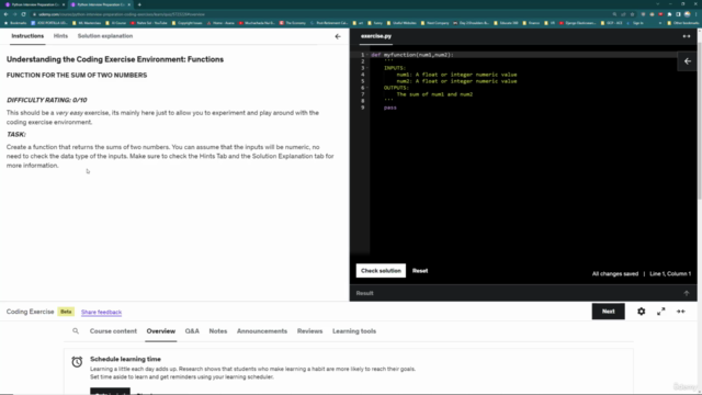 Python Interview Preparation Coding Exercises - Screenshot_02