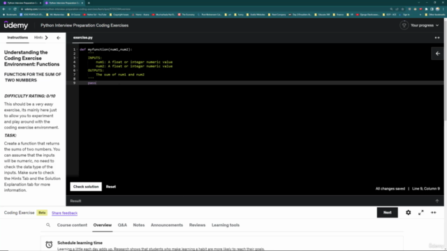 Python Interview Preparation Coding Exercises - Screenshot_03