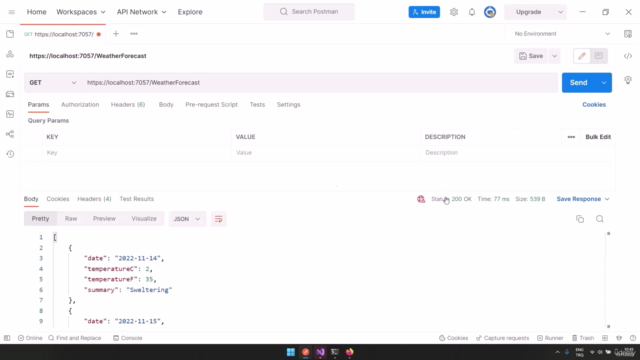 JSON Web Token (JWT) ile ASP.NET Core 7.0 Web API Güvenliği – Screenshot 3