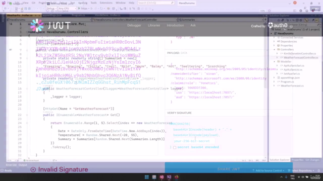 JSON Web Token (JWT) ile ASP.NET Core 7.0 Web API Güvenliği – Screenshot 4