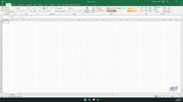 تعلم أساسيات مايكروسوفت إكسل خطوة بخطوة للمبتدئين – Screenshot 1