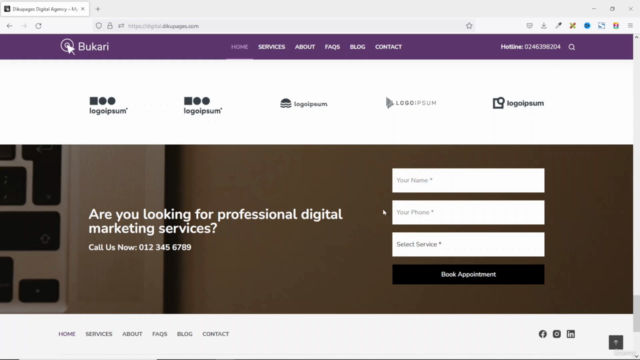 How to Create A Digital Agency Website with Elementor - Screenshot_02