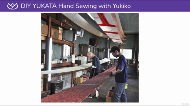 DIY YUKATA (Japanese Casual Summer KIMONO) making – Screenshot 3
