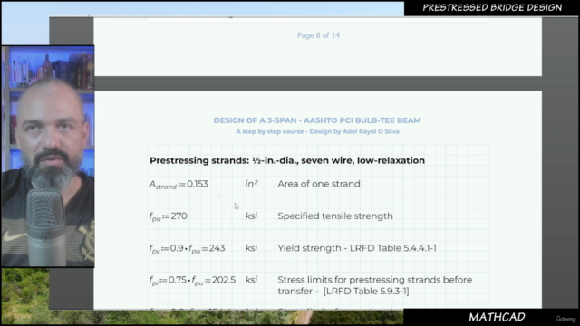 Prestressed Bridge Design - A step by step Approach – Screenshot 3