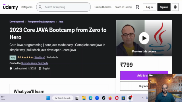 2024 Core JAVA Bootcamp from Zero to Hero - Screenshot_01
