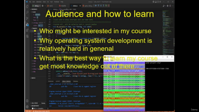 Build an 300 lines Operating System From Scratch (x86 base) – Screenshot 1