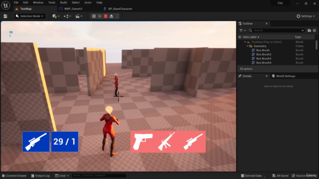 Unreal Engine 5 Blueprint Scripting Masterclass, Create GTA5 – Screenshot 3