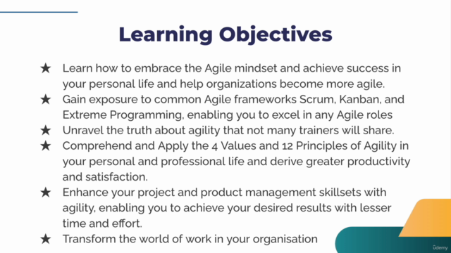 Certified Agile Associate: The Fundamentals of Agility – Screenshot 2