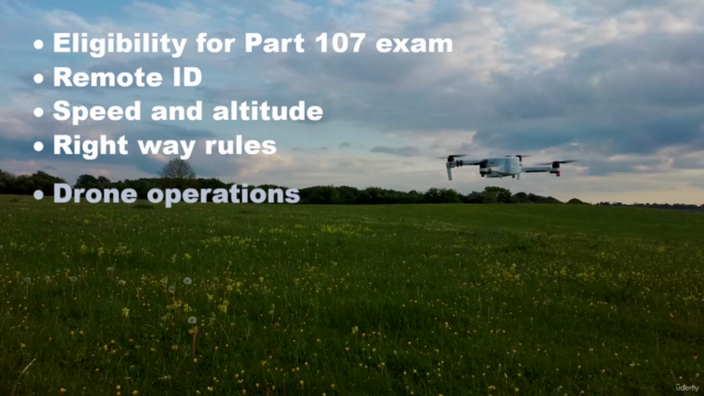 FAA part 107 Remote Pilot Test Preparation Course – Screenshot 3
