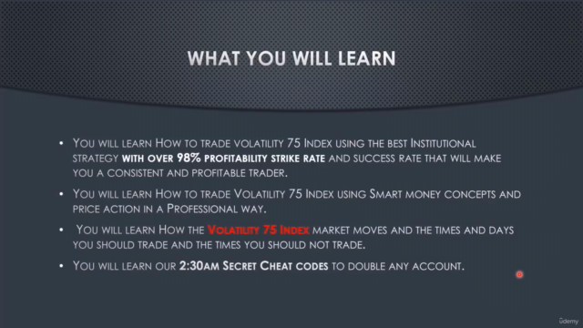 Mastering Volatility 75 Index Using Smart Money Concepts – Screenshot 2