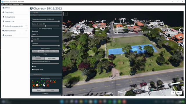 Fotogrametría y Cartografía con Web Open Drone Map y QGIS - Screenshot_02