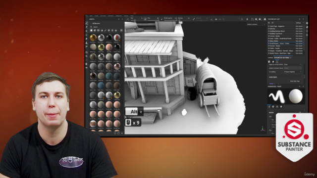 Substance Painter Beginner's Guide to Game Texturing – Screenshot 3