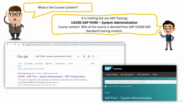 SAP FIORI Administration Training C_FIORIADM_21 - UX200 - Screenshot_01