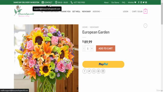 Woo-Commerce Flower Dropshipping Masterclass- Wordpress – Screenshot 3
